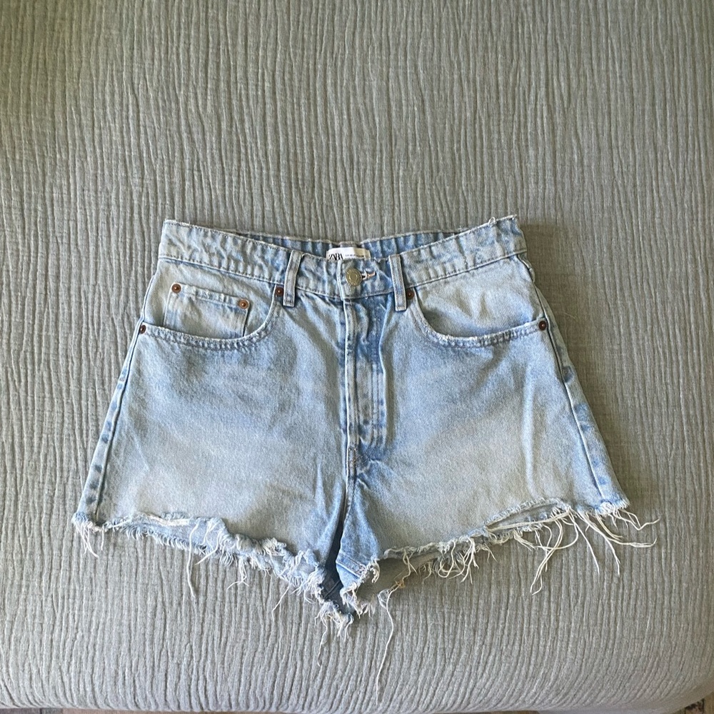 Zara denim shorts